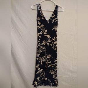 Black and Beige Dress